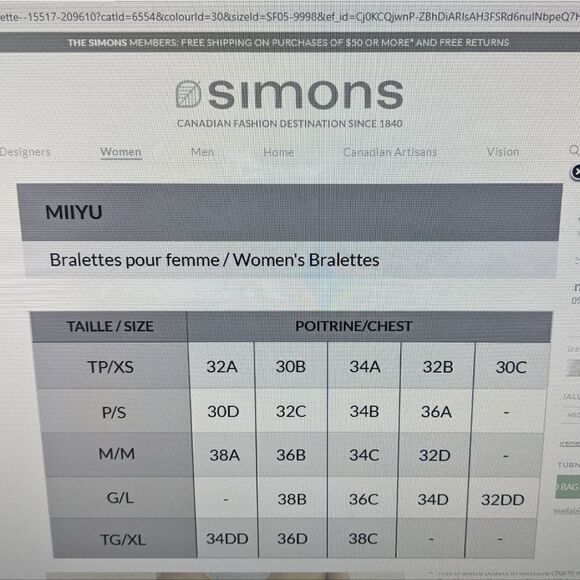 MIIYU Lace Bralette Wireless Black Small C050 - Picture 9 of 9